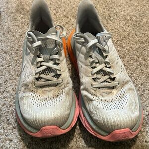 Hoka size 7.5 trail runners in excellent condition many miles left